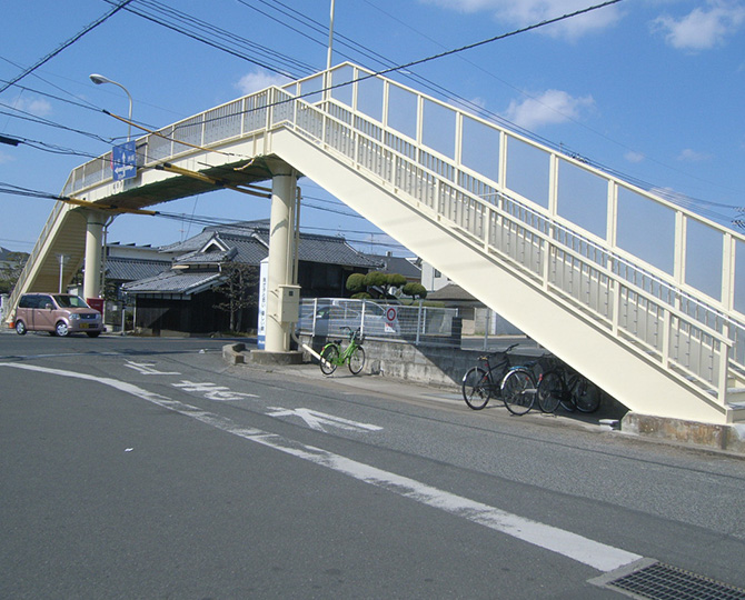 県道浦安豊成線（福田歩道橋）補修工事