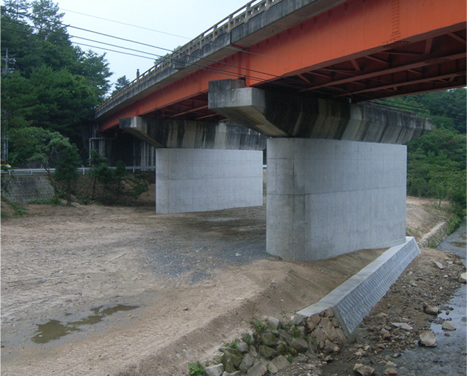 市道下土田26号線（共栄橋）橋梁補修工事