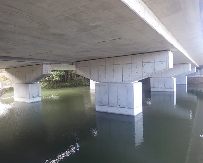 山陽自動車道　笠岡IC～福山東IC間橋梁耐震補強工事
